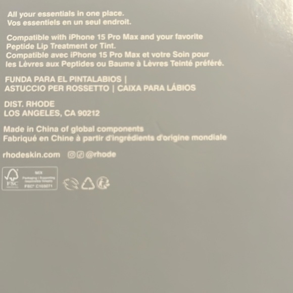 RHODE iPhone 15 Pro Max Lip Tint Case - Picture 3 of 5